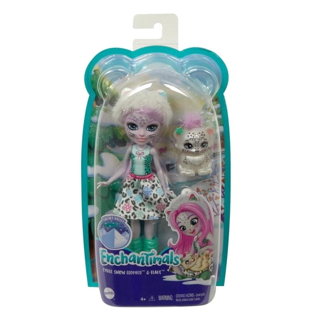 Muñeca Enchantimals Sybill Leopardo de las Nieves