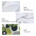 thumbnail image 2 of Yayeee Kitchen Hanging Hand Towels Set of 2 with Loop Bathroom Absorbent Tie Towel, Gray Floral, 2 of 7