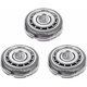 thumbnail image 1 of Coucou 3 piezas Sh90 Têtes De Rasoir Électrique Reemplazo Compatible Avec Les Serie Philips Norelco Sh90 / 62 Serie 9000 8000 S8950 S9000 S9311 S9321 S9511 S9531 S9721 Lames De Rechange, 1 of 6