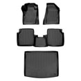 thumbnail image 1 of Smartliner SA0331-B0331-D0331 2 Rows Cargo Liner Set Floor Mats for 2017-2021 Jeep Compass, Black, 1 of 1