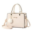 thumbnail image 3 of Bolso de mano Yuyangstore Beige para mujer elegante, 3 of 8