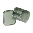 thumbnail image 1 of Lonchera con tapa, reutilizable, rectangular, portátil, bento Verde, 1 of 9
