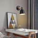 thumbnail image 4 of 2 Packs Vintage Industrial Wall Sconces Ceiling Light Fixtures E27 Metal Adjustable Retro Indoor Wall Lamp For Bedroom Kitchen Restaurant (no Switch, 4 of 5