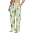 thumbnail image 2 of Margarita Tequila Cactus Mexico Men'S Pajama Pants Soft Sleep Lounge Pants Pjs Bottoms With Pockets Small, 2 of 6