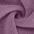 thumbnail image 4 of Mgmyaa Women's V-Neck Pullover Sweater Solid Color Long Sleeve Casual Knit Tops for Fall Winter Daily Wear Comfortable Stretchy Blouse Clothing, 4 of 5