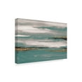 thumbnail image 3 of Trademark Fine Art 'Gilded Storm I Teal Grey' Canvas Art by Chris Paschke, 3 of 3