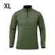 thumbnail image 5 of Sonducket Jersey de media cremallera para hombre, camiseta cálida de manga larga transpirable de Color sólido para niños, ropa interior térmica Camisetas Verde SG Sonducket AP013080-14, 5 of 6