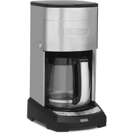 Cuisinart - 12-Cup Coffee Maker with Water Filtration - Stainless Steel