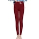 thumbnail image 2 of Leggings de lana de cordero gruesa para mujer, pantalones largos con estampado pequeño y forro polar añadido, pantalones de poliéster para mujer, 2 of 9