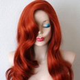 thumbnail image 3 of Women Long Wavy Curly Full Wig Jessica Rabbit Party Hair_j, 3 of 5