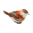 thumbnail image 5 of Segolike Bird Trinket Box, Enamel Hinged Jewelry Box Parties Supplies with Lid Rings Holder Organizer Display for Girl Earring Wedding Light Brown, 5 of 8
