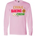 thumbnail image 3 of Inktastic Christmas Cookie Baking Crew Long Sleeve T-Shirt, 3 of 5
