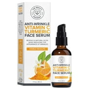 Beauty Foundry Turmeric Anti-Wrinkle Vitamin C Face Serum 1oz / 30ml