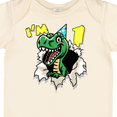 thumbnail image 4 of Inktastic I'm One Dinosaur Boys or Girls Baby Bodysuit, 4 of 5