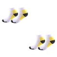 thumbnail image 4 of kurtrusly 1/2/3/5 2 Pcs/ensemble Chaussettes de Compression pour Femmes Performance et Réduction de la Fatigue Soulagement Jaune P/M 2 Pcs, 4 of 6