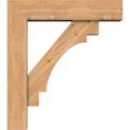 thumbnail image 3 of Ekena Millwork 7 1/2"W x 32"D x 36"H Merced Block Smooth Bracket w/ Offset Brace, Western Red Cedar, 3 of 25