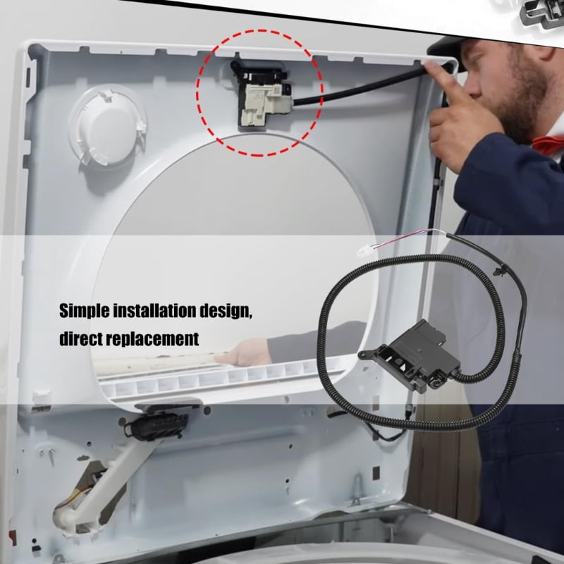 Easy Installation Washer Lid Lock Assembly W11414731 for Appliance Maintenance