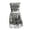 Silver, variant on Elegant Women'S Carnival Sequin Performance Set Stretch Bustier Top And Skirt Dance Party Outfit
