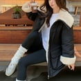 thumbnail image 5 of Taqqpue Womens Oversized Quilted Jackets Lightweight Long Sleeve Full Zipper Puffer Jacket Winter Keep Warm Casual Hooded Coats with Pockets, 5 of 6