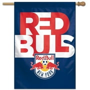 Soccer New York Red Bulls Vertical Flag, 27" x 37"