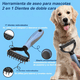 thumbnail image 3 of Kit Cepillo Deslanador Bloosom  Perro Gato Peine Mascotas Masajeador Azul, 3 of 5