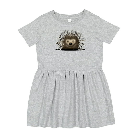 Inktastic Porcupine Girls Toddler Dress