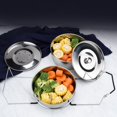 thumbnail image 2 of Bandeja De Apilable Sartenes izadora De Alimentos Para Olla A Presión Olla En Olla Cocción, Cocción Cocina En Casa Baoblaze Sartenes de inserción de vapor apilables, 2 of 8