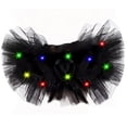 thumbnail image 4 of Women's LED Light Up Tutu Skirt - Colorful Operated Glowing Skirt, Flared Layered Skirt for Evening Wear, Parties & Photo Shoots Black, 4 of 4