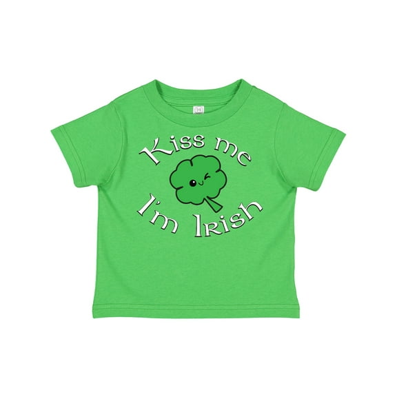 Inktastic Kiss Me I'm Irish Boys or Girls Toddler T-Shirt