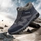 thumbnail image 4 of JShteea Zapatos Senderismo Casuales Invierno Felpa Mujer Hombre Botines (Azul Marino 41), 4 of 9