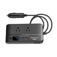 thumbnail image 1 of STARTIST 200W Car Power Inverter Accessories Ninefold Safe Protection Car Charger Adapter, 1 of 9