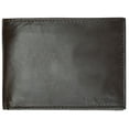 thumbnail image 2 of Mens Soft Genuine Leather Slim ID Bifold Wallet 60 (C) Brown, 2 of 5
