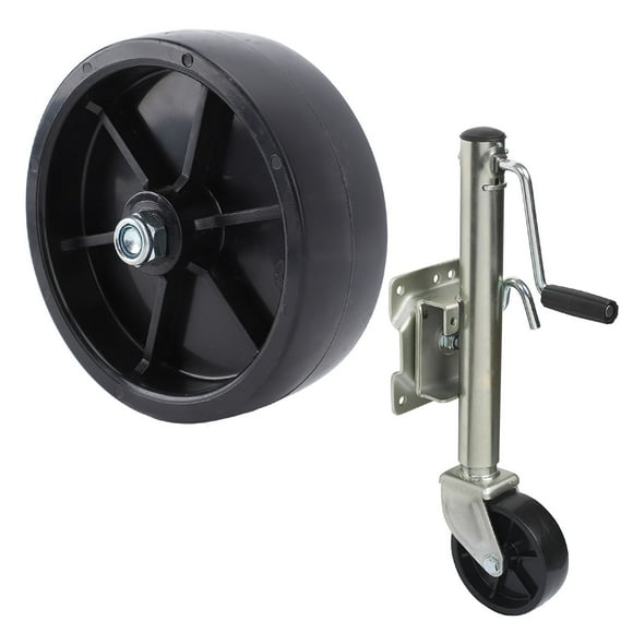 Boat Trailer Jack Caster, Boat Trailer Tongue Jack Wheel Wearproof 6 Inches for Boat Trailer