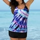 thumbnail image 5 of Gibobby Conjunto de bikini para mujer Bikini ajustable, traje de baño para mujer, traje de baño dividido, traje de baño de talla grande con correa, conju(Morado,CH), 5 of 5