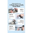 thumbnail image 3 of 3 in 1 Litter Box Shovel, Large Portable Integrated Cat Litter Scooper with 150 Refill Bags, 3 of 7