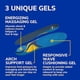 thumbnail image 2 of Plantillas de gel masajeador Dr. Scholl's Advanced, 1 par (mujeres talla 6-10), 2 of 6