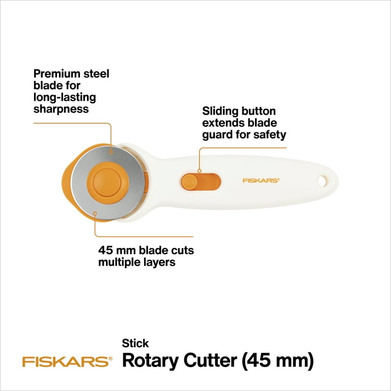 Amazon.com: Fiskars Crafts 45mm Skip Rotary Blade, Premium