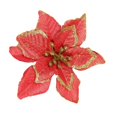 thumbnail image 2 of Cateissary Árbol de Navidad Decorativo Flor Falsa Desmontable De Moda Brillante Home Park Boda Simulación Festival Flores Rojo Type1 NO1, 2 of 6