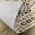 thumbnail image 4 of Ambesonne Kitchen Place Mats Set of 4, Latte Affogato Coffee, Standard Size, Cream Caramel and Brown, 4 of 5