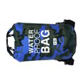 thumbnail image 3 of Toystoory Bolsa de natación impermeable de 15/20L/30L, de saco seco, colores de camuflaje, pesca, canotaje, kayak, almacenamiento, bolsa de Deportes acuáticos Camuflaje Azul 23x57cm, 3 of 6