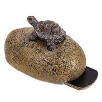 LABSERRON Key Hiders Outside 1Pack Resin Turtle on for Homeowners and Garden Decoration