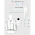 thumbnail image 6 of Ma Croix Mens Athletic Mesh Trim Accent Zip Up Hoodie Sweater, 6 of 6