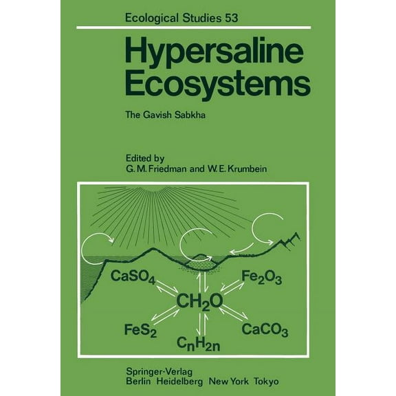 Ecological Studies Hypersaline Ecosystems: The Gavish Sabkha, Book 53, (Paperback)