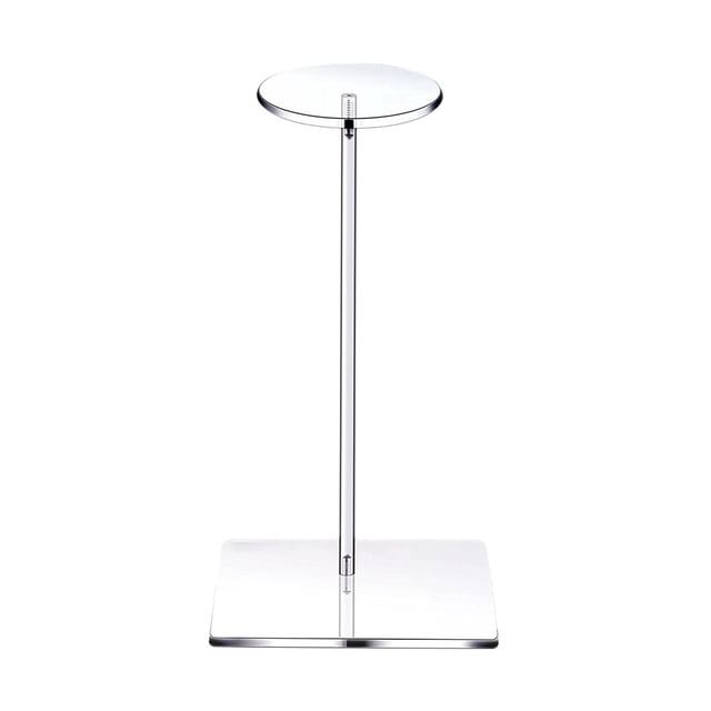 yuksok Clear Acrylic Hat Stand And Display Rack Hat Stands for Display Hat Pedestal