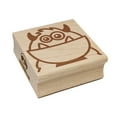 thumbnail image 1 of Peeking Monster Square Rubber Stamp Stamping Scrapbooking Crafting - Large 2.75in, 1 of 7