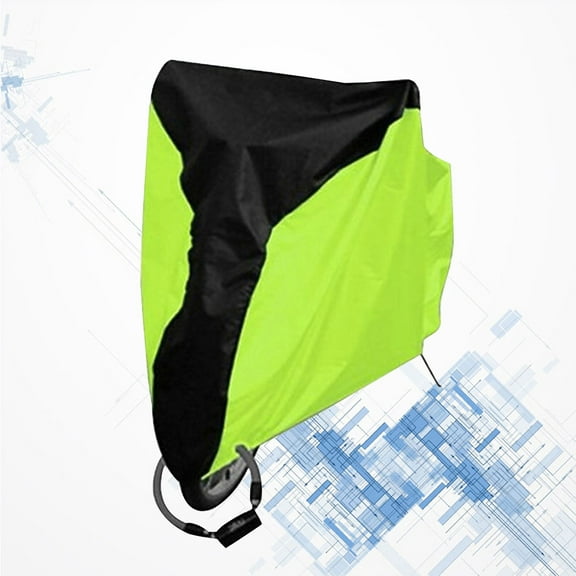 Worgeous  Outdoor Bicycle Cover Bike Covers Storage Waterproof Bicycles Green