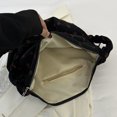 thumbnail image 3 of Bolso de hombro con estampado de fresas para mujer con correa fruncida bolso informal de viaje para mujer, 3 of 9