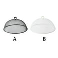 thumbnail image 4 of Matsuzay Cubierta de alimentos Mano de obra Accesorios para el hogar Tienda anti-volador Utensilios de cocina prácticos Sombra redonda Ahorro Mostrada Negro, 4 of 6