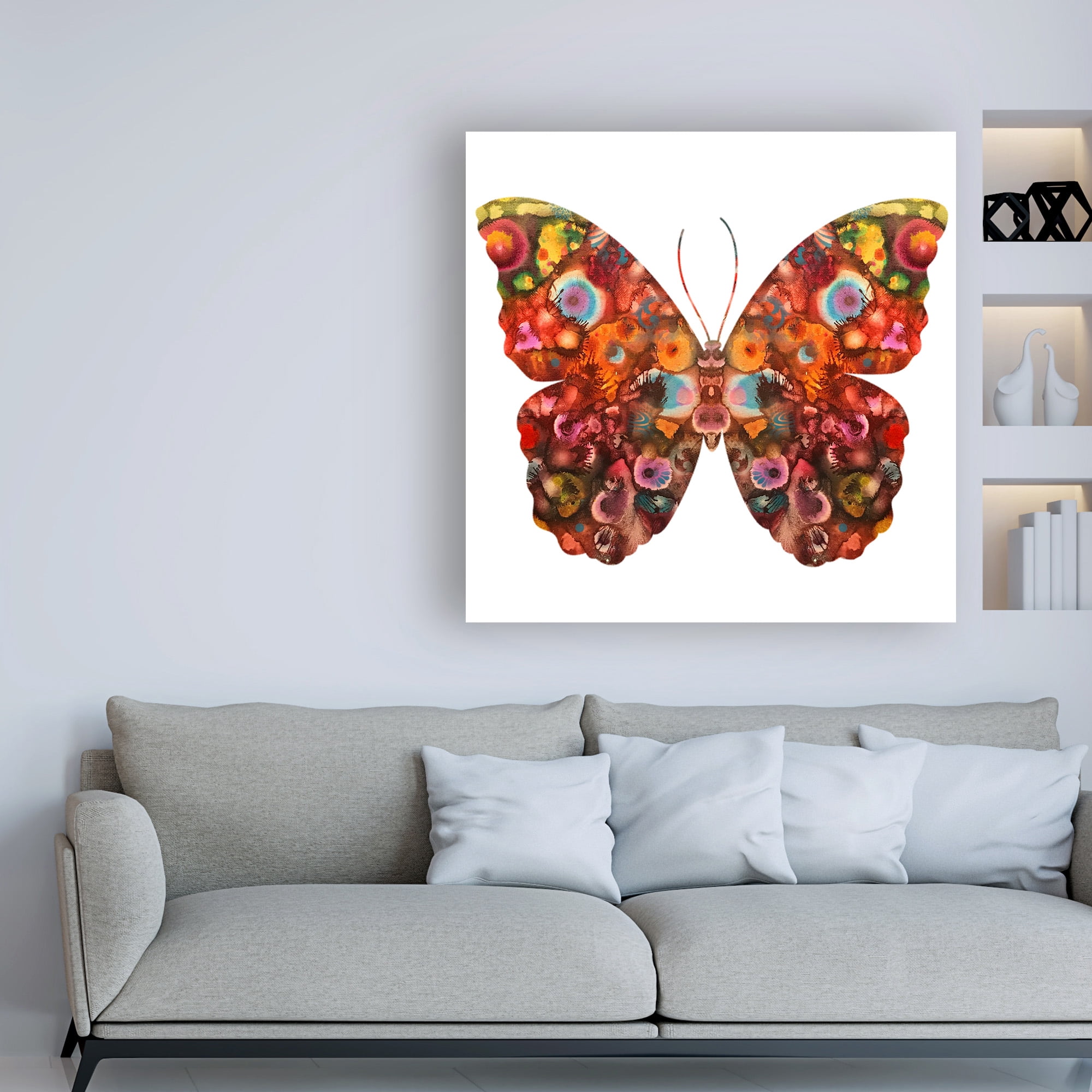 Trademark Fine Art 'Kamasi Butterfly' Canvas Art by Dean Russo