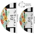 thumbnail image 3 of FMSHPON Happy Mother's Day Floral Xmas Christmas Tree Skirt Stand Mat for Holiday Party Decoration Indoor Outdoor 48 inches, 3 of 6